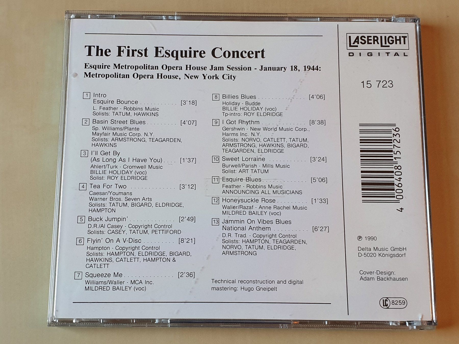 CD: The First Esquire Concert – Usato da Stansstad venduto da collectorsshop 1