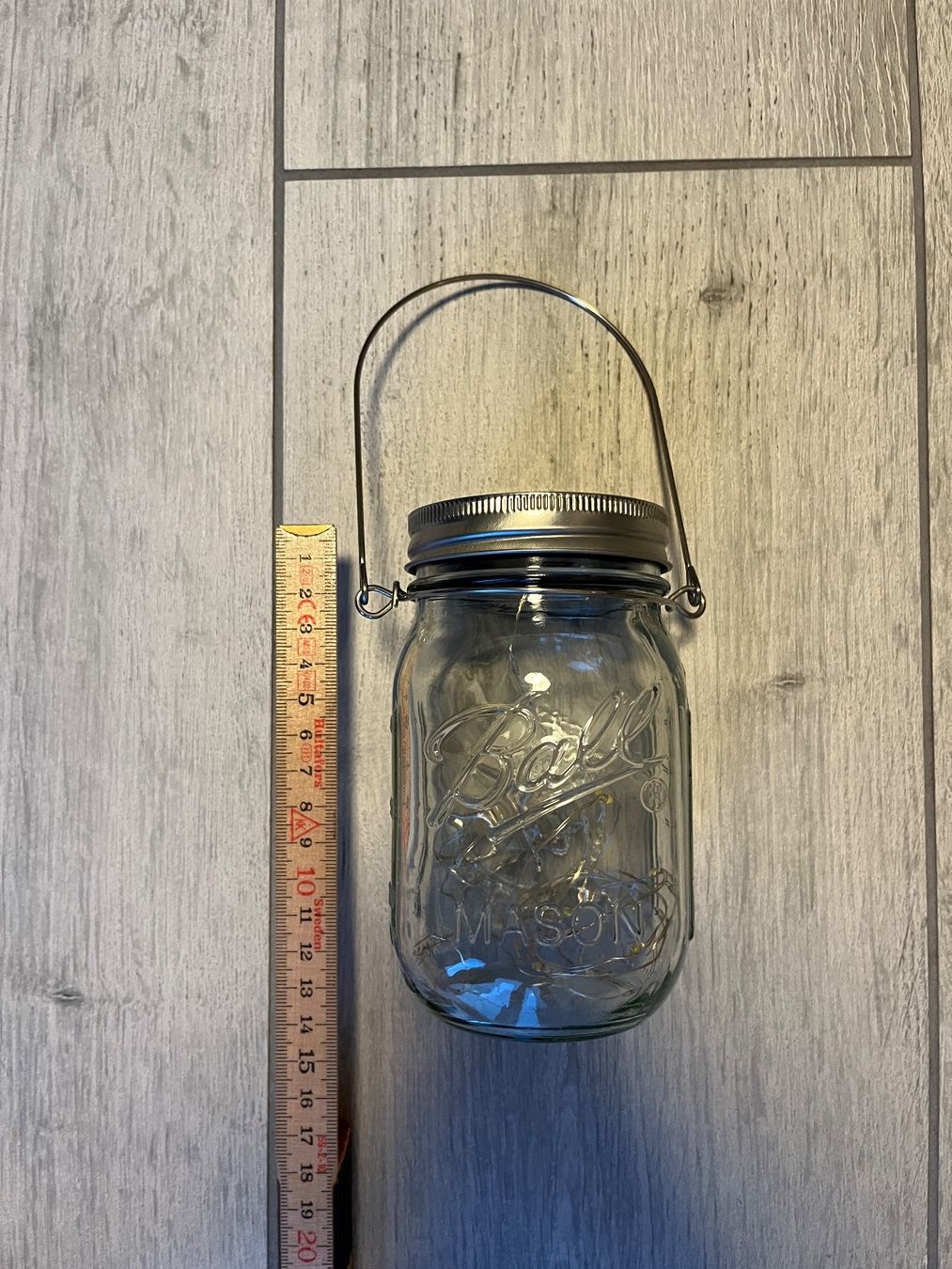 Vasen & Gefässe: Vendo vasetto con lucine a LED solari interne. – Neu (gemäss Beschreibung) aus Mendrisio von cost.del 2