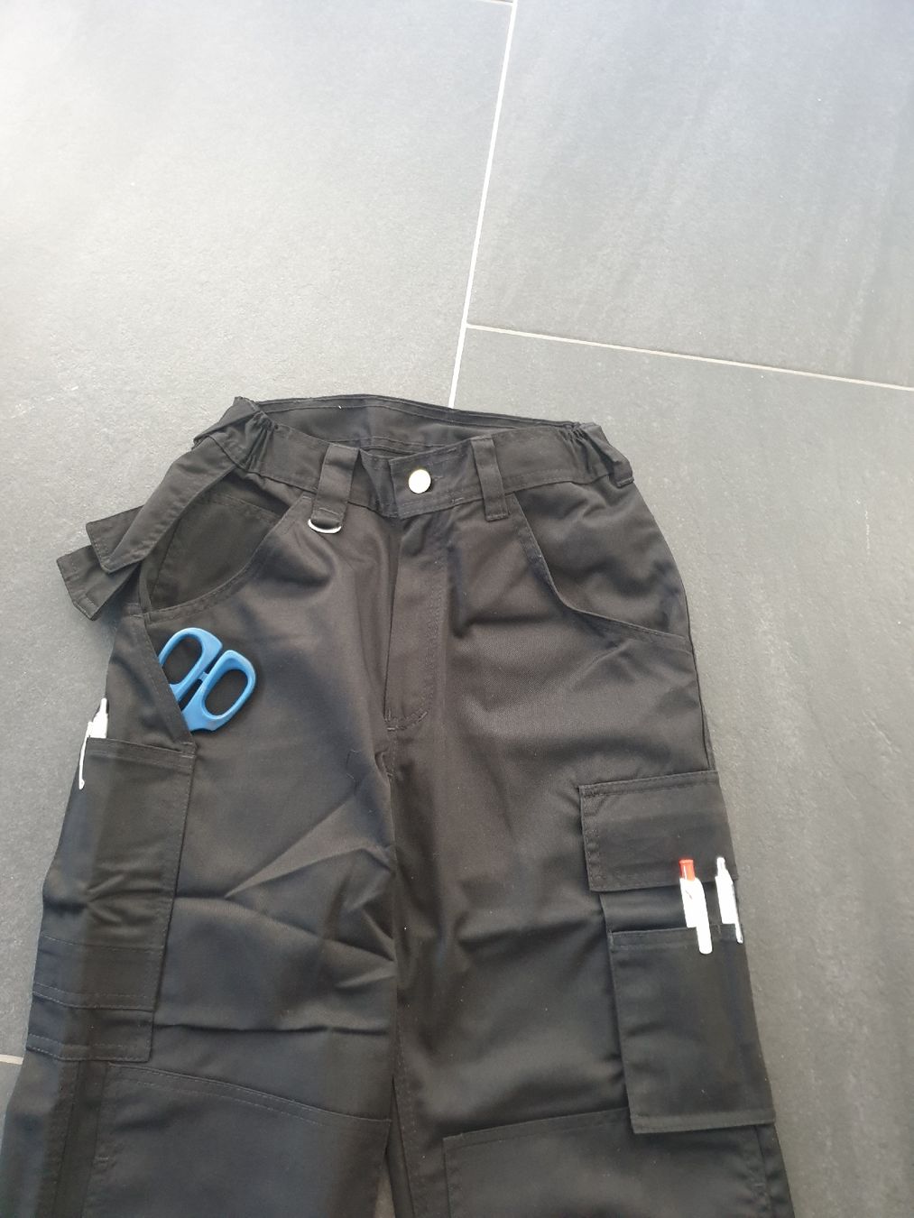 Pantaloni: Arbeitshose Gr 42 SCHWARZ (NEU) – Nuovo e nell'imballaggio originale da Bischofszell venduto da badza72 6