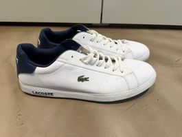 Lacoste Sneaker weiss dunkelblau