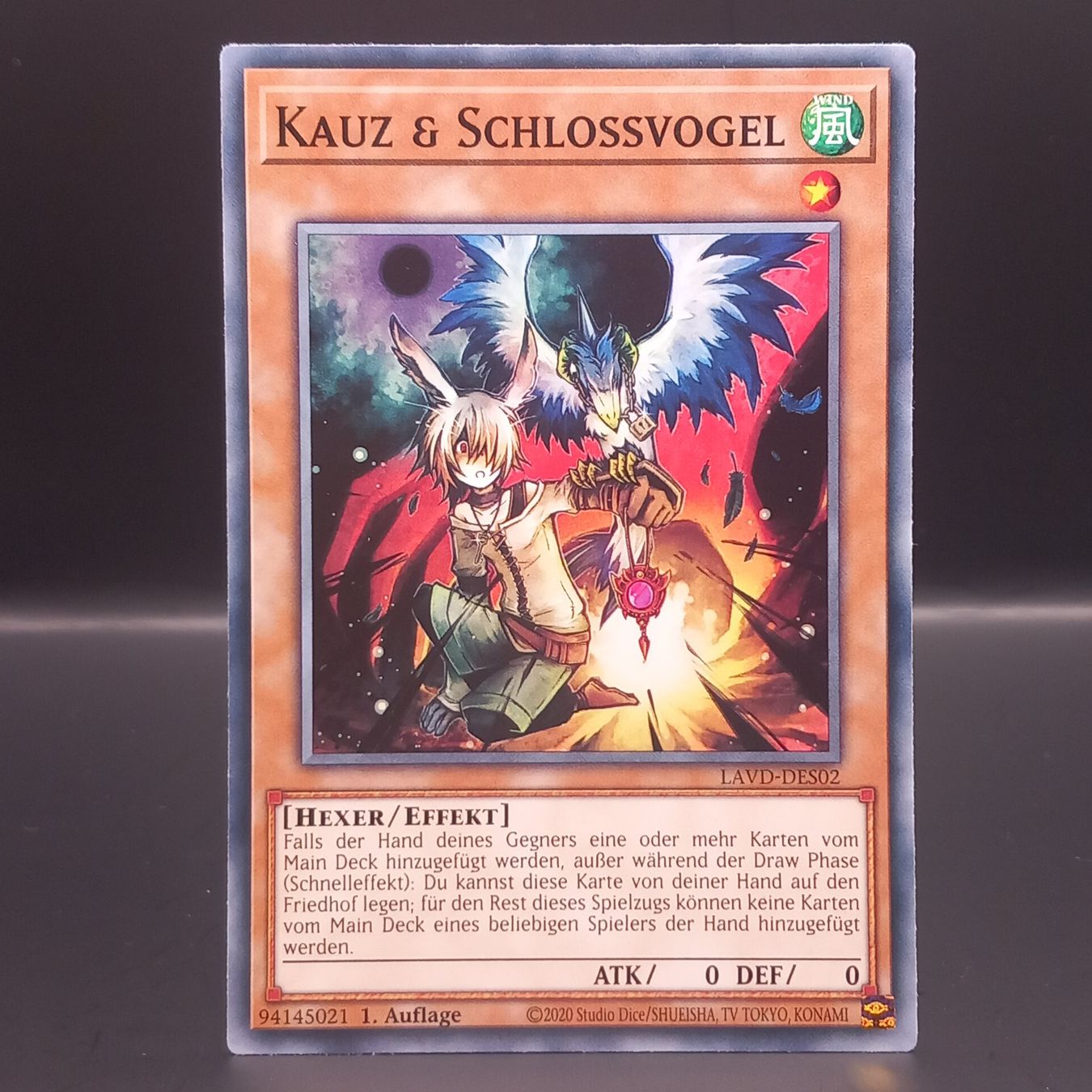 Yugioh Carte collezionabili: Kauz & Schlossvogel - Common - DE – Nuovo (secondo la descrizione) da Basel venduto da LegacyLink