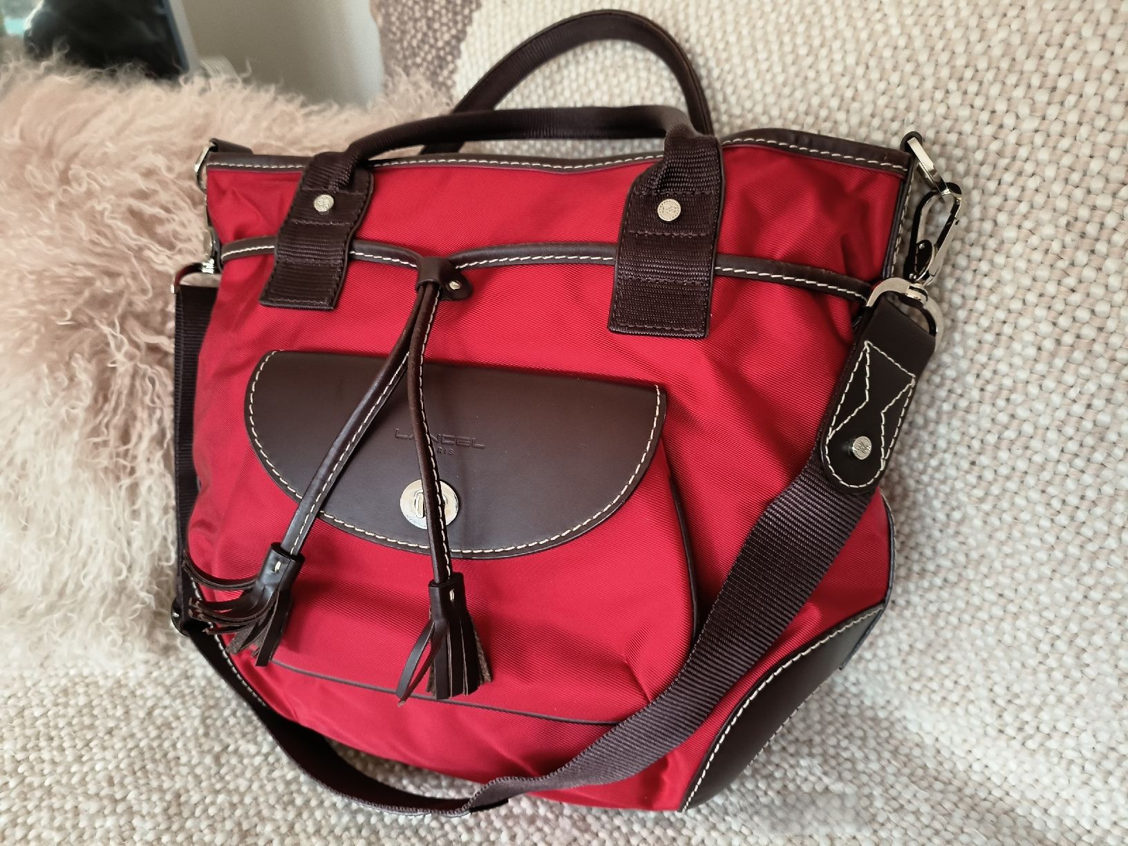 Lancel Borse: Lancel crossbody messenger bag – Usato da Grand-Lancy venduto da starfish1980