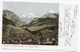 Gruss aus Unterwasser im Toggenburg