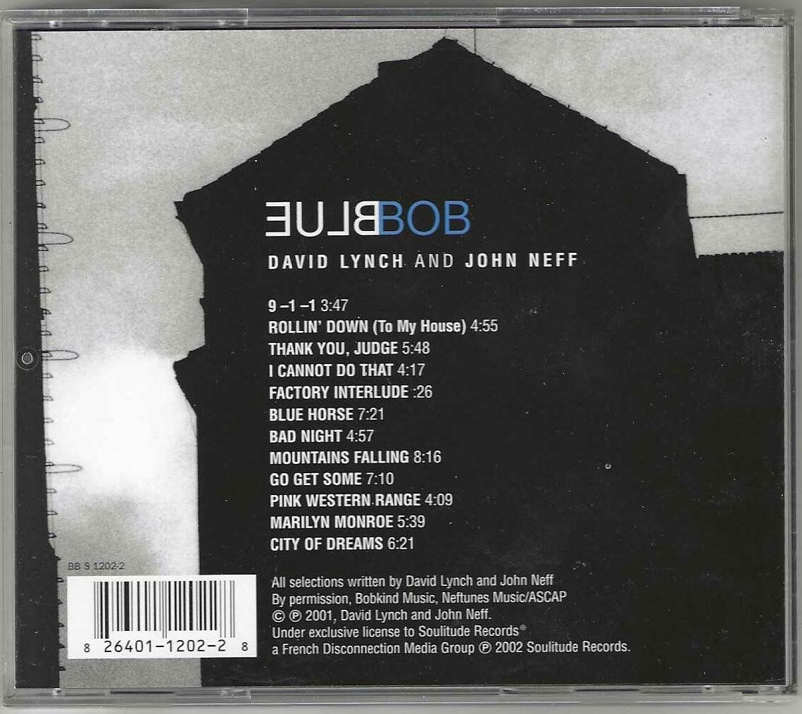 CDs: David Lynch / John Neff - BlueBOB – D'occasion à Genève par CDLPBookS 1
