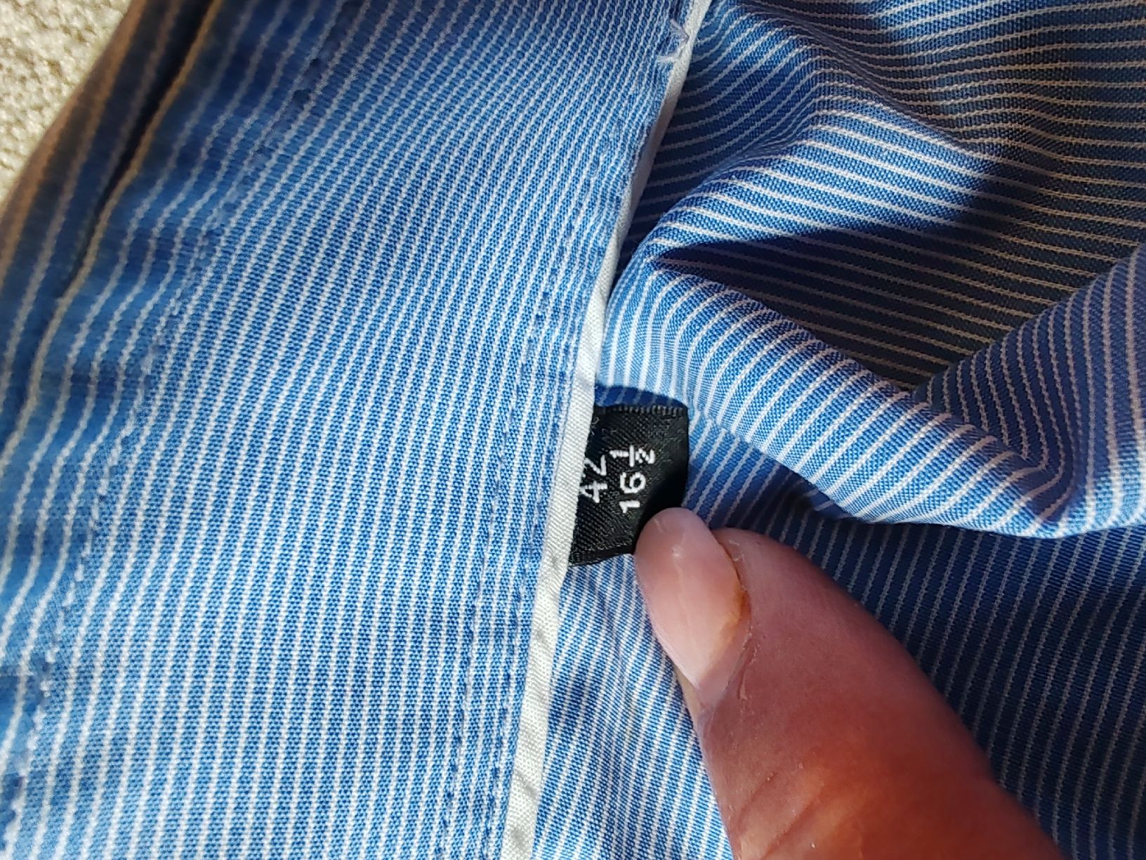 Strellson Camicie: Strellson Hemd Gr. 42/16.5 Shaped Fit - – Usato da Untervaz venduto da DoniWii1985 3