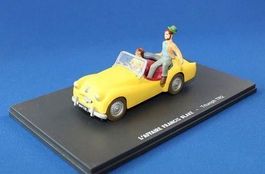 Triumph TR2 1953-1955 gelb BLAKE ET MORTIMER   1:43
