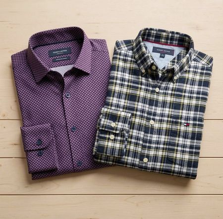 Duo chemises Olymp et Tommy  Hilfiger, M, comme neuves !