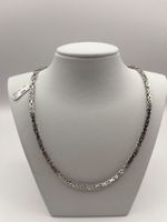 Königskette Silber 925 rhodiniert 45cm 3.5 mm