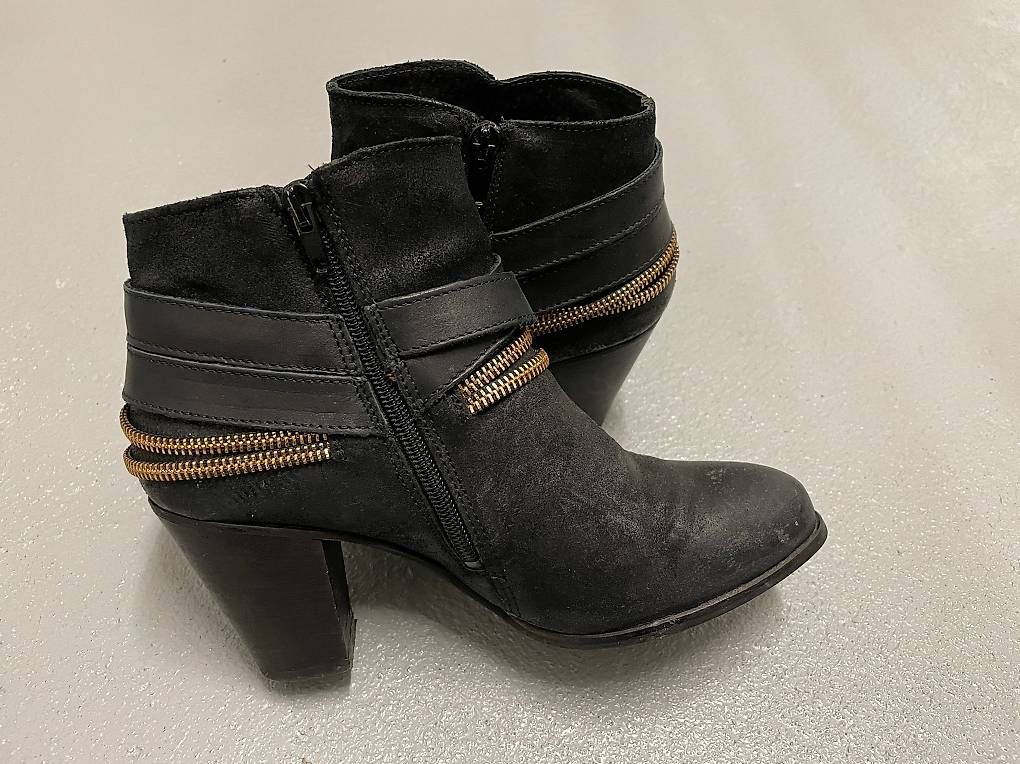 Scarpe da donna: Damen Stiefel Leder Gr 38 – Usato da Boppelsen venduto da WIB77 1