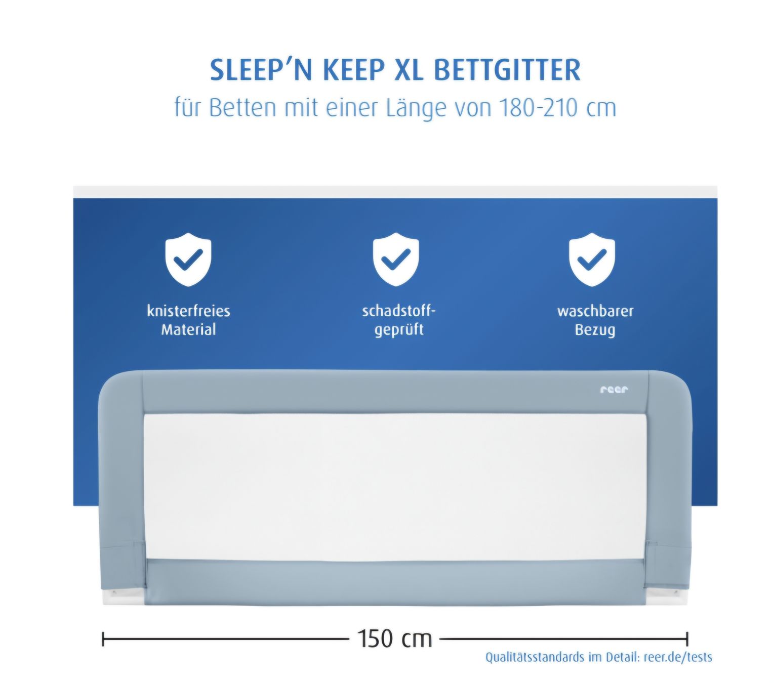Lauf- & Sicherungsgitter: Reer Sleep'n Keep XL, Rausfallschutz – Neu (gemäss Beschreibung) aus Buchrain von Foxy211 3