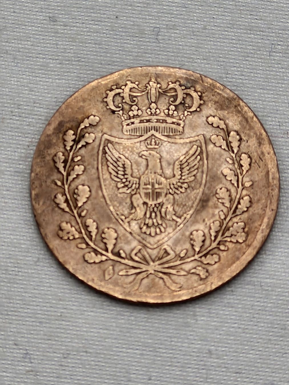 Tutti le monete: ROYAUME DE SARDAIGNE / 1 CENTESIMO 1826 – Usato da Bulle venduto da italicum 1