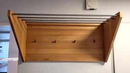 Garderobe aus Massivholz (Buche)