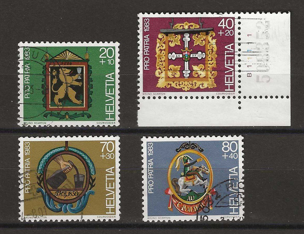 Alle Briefmarken: 1983 P.P. Z B198-B201 gebraucht – Gebraucht aus Susten von lmf_98wh