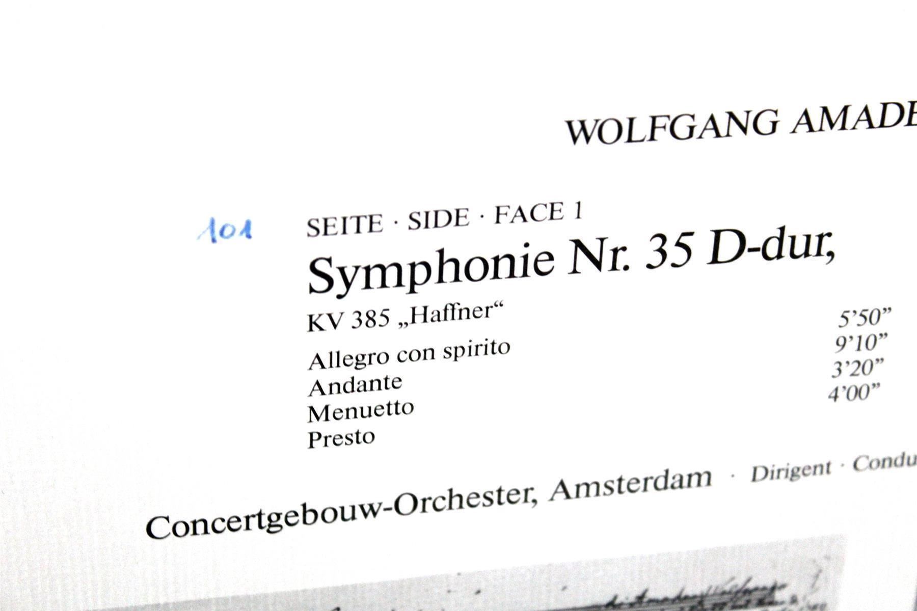 CD: MOZARD: Symphonies Nr. 35 & Nr. 34 – Usato da Bern venduto da kultiges 3