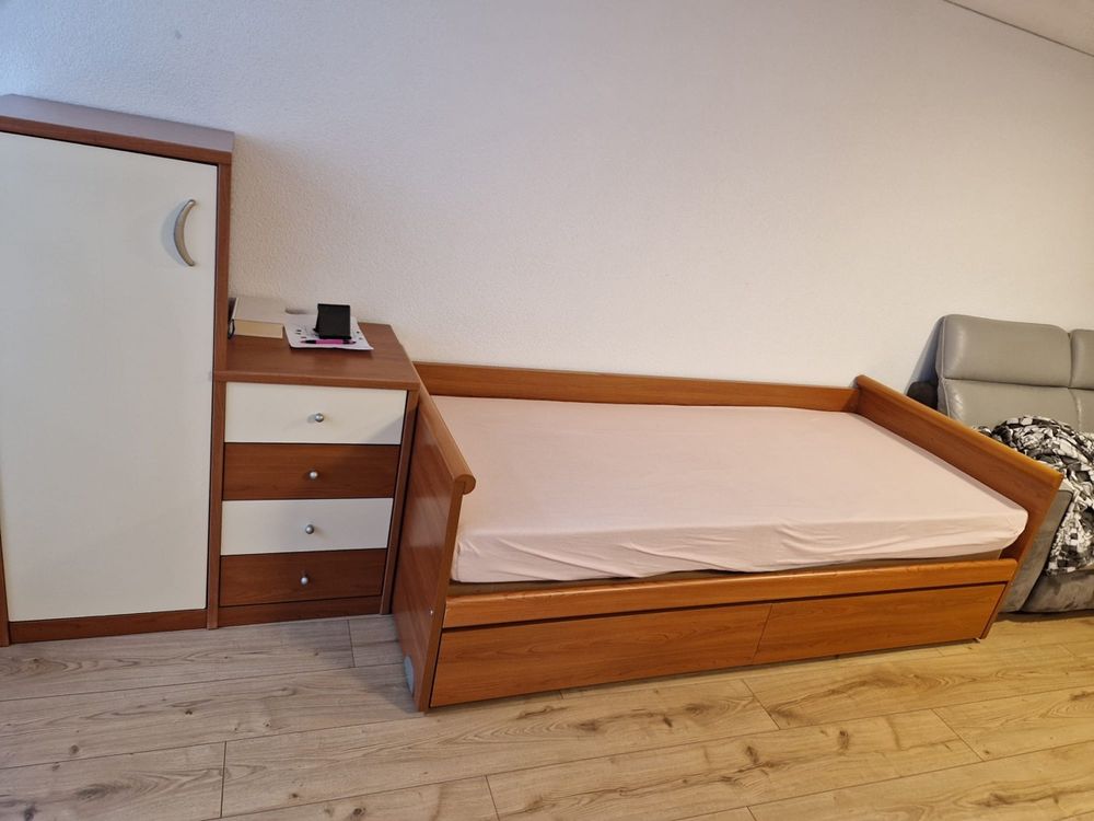 KHG Kommode Hell-braun Mit 2 Türen Modern Eiche-Op Produktbild-Vorschau 6
