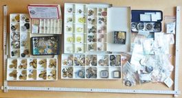 Lot Vintage Uhrwerke Q - Uhrenteile