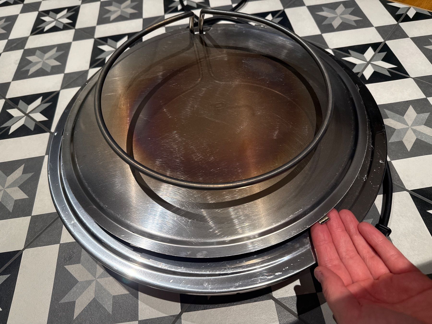 Ohmex Forni per pizza: Pizza Oven Terracotta Dome – Nuovo (secondo la descrizione) da Kriens venduto da g_b_mk7j 9