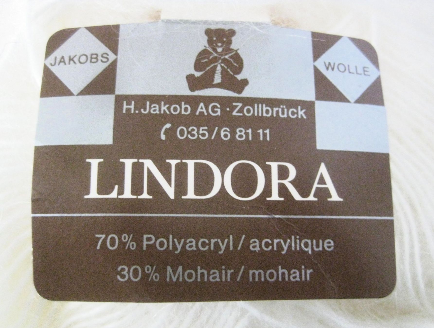 Lana: 4 Knäuel Mohair / Polyacryl Wolle – Nuovo e nell'imballaggio originale da Kriens venduto da Kraeutergarten 2