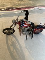 Cooles Deko Motorrad Chopper USA Style Metall