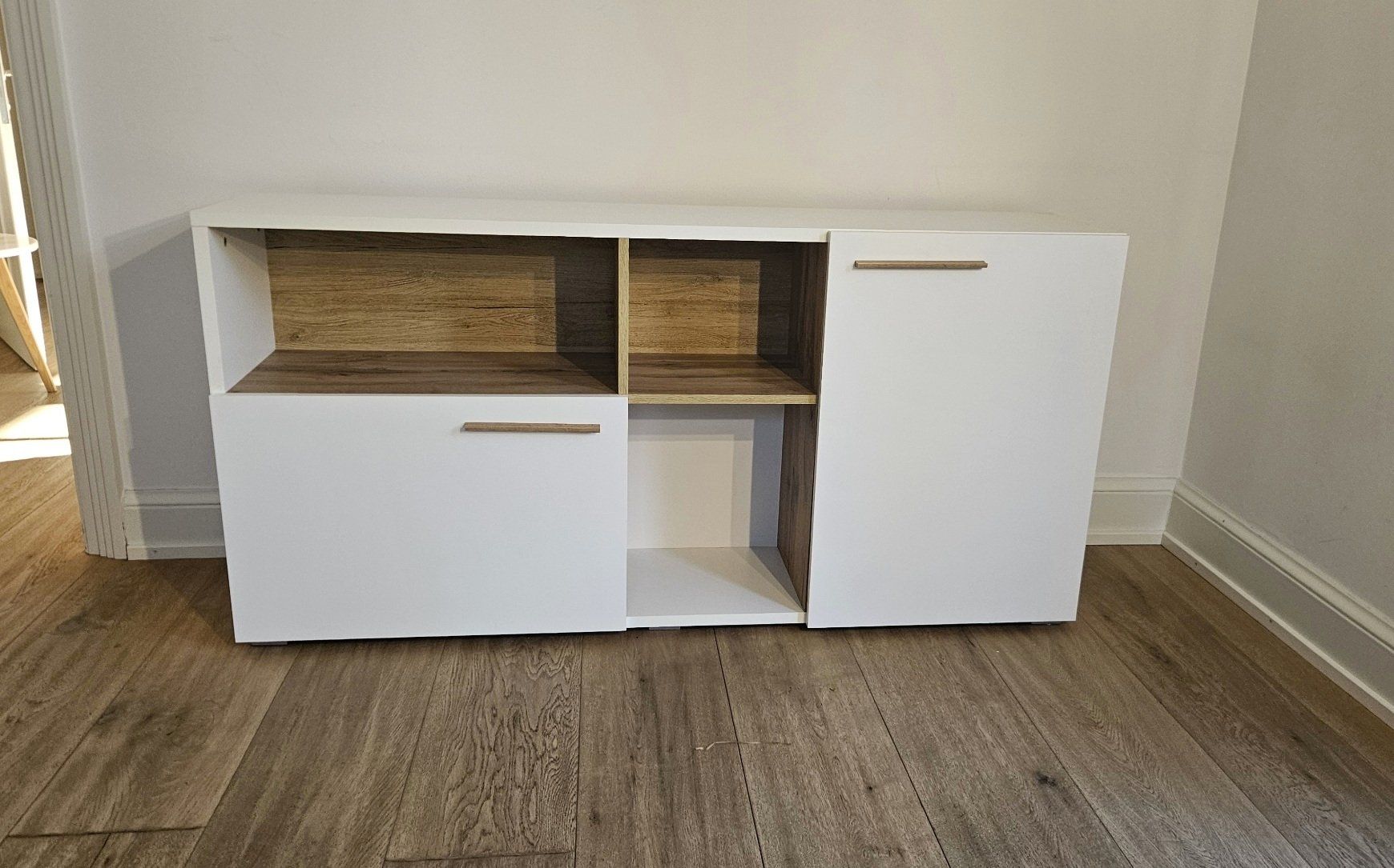 Kommoden: Sideboard / Kommode in Weiss und Eichenoptik, 150 cm – Gebraucht aus Luzern von ramon.gu
