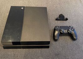 Sony Playstation 4, mit Controller und Backbutton Attachment