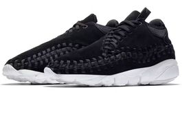Nike Air Air Footscape Woven Chukka Black - 44