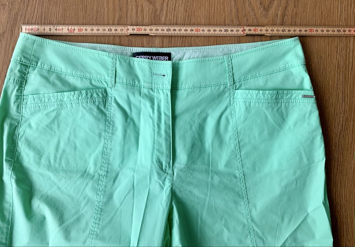Gerry Weber Pantaloni: Pantalon GERRY WEBER vert menthe taille 46 – Usato da Port venduto da granitod 1