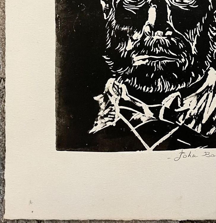 Holzschnitte: JOHA BARLES LINOLSCHNITT SIGNIERT DATIERT – Gebraucht aus Gersau von grafik-kunst 4
