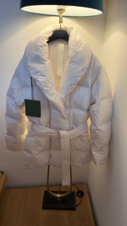 Max Mara MARELLA monochrome Daunenjacke weiss S-M Jacke