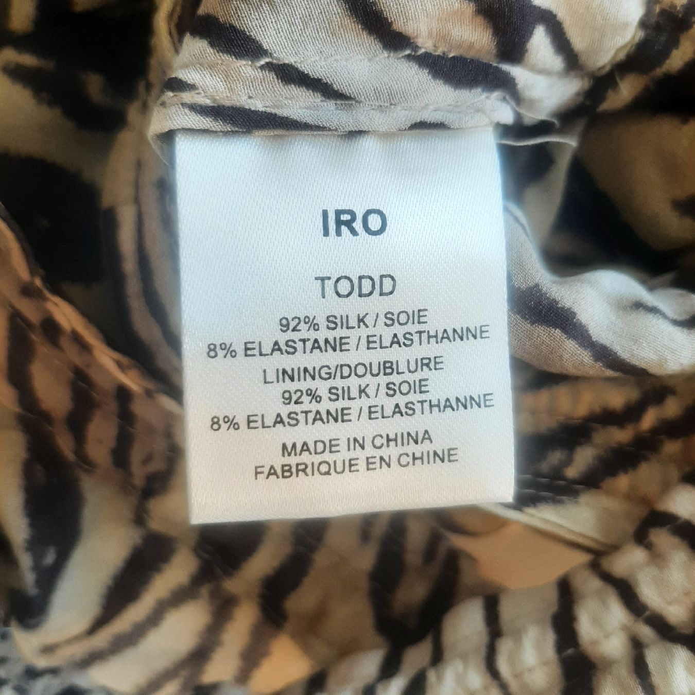 Iro Vestiti: Robe IRO en soie – Usato da Chêne-Bourg venduto da chsandra34 4