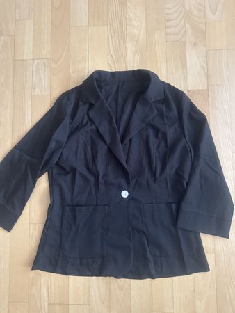 Schicker Blazer in Schwarz, Gr. XL, ideal für den Herbst!