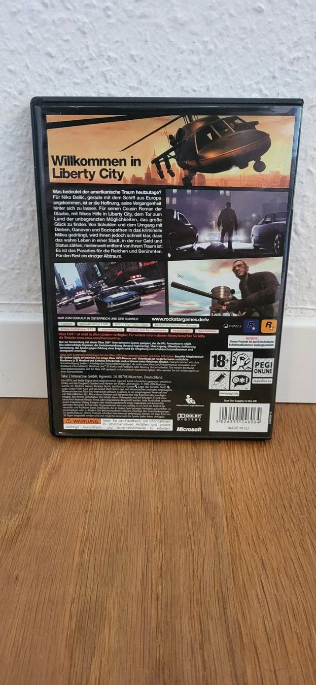 Microsoft Giochi: Xbox 360 - Grand Theft Auto 4 GTA 4 – Usato da Münsingen venduto da DigitaleSpielecke 1