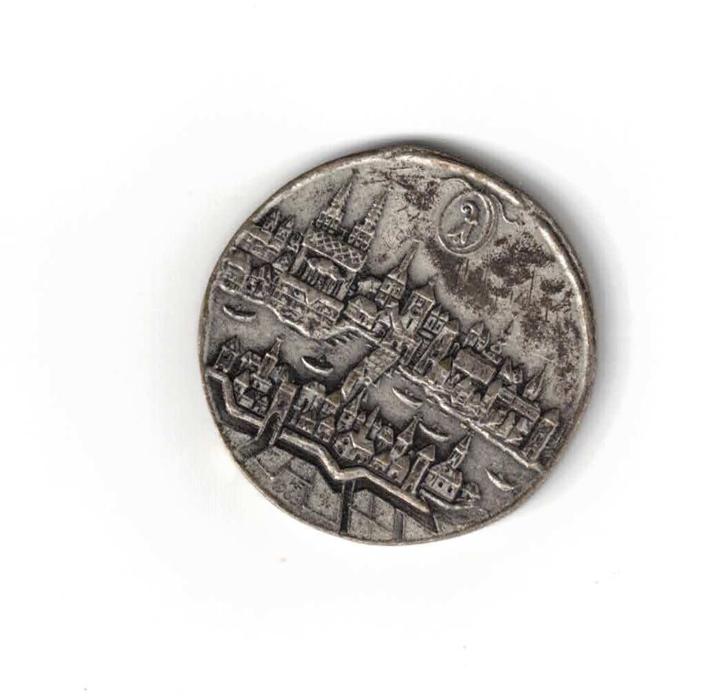 Medaglie: Alte Silbermedaille von Basel – Usato da Bottmingen venduto da Golferin