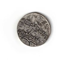 Alte Silbermedaille von Basel