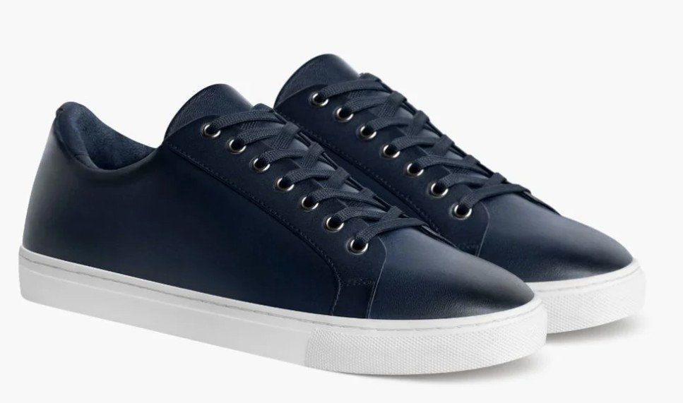 Scarpe da uomo: BLAUE LEDERSCHUHE Grösse 8.5 US -> EU 41 – Nuovo e nell'imballaggio originale da Münsingen venduto da .Ricardo. 2