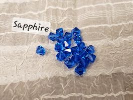 Swarovski Perlen 8 mm Sapphire