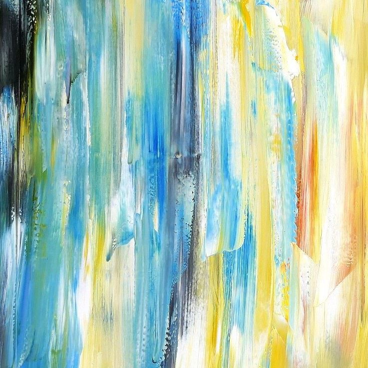 Riproduzioni & Creazioni: Abstract - Miami art deco yard – Nuovo (secondo la descrizione) da Larnaca venduto da KunstDepot24 5