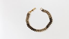 Magnifique bracelet tennis double rangée !