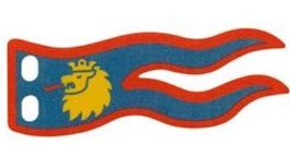 LEGO Löwenritter Flagge / Fahne (aus Set 10305)