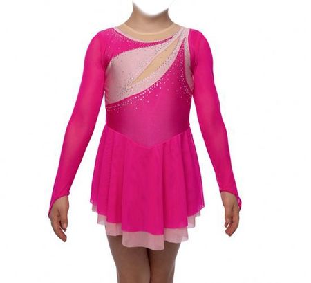 Eiskunstlauf Eislauf Kürkleid 8 / 122-128 neu mit Etikett