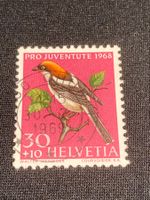 Rotkopfwürger ZNr. J226- 1968 Stempel Chur