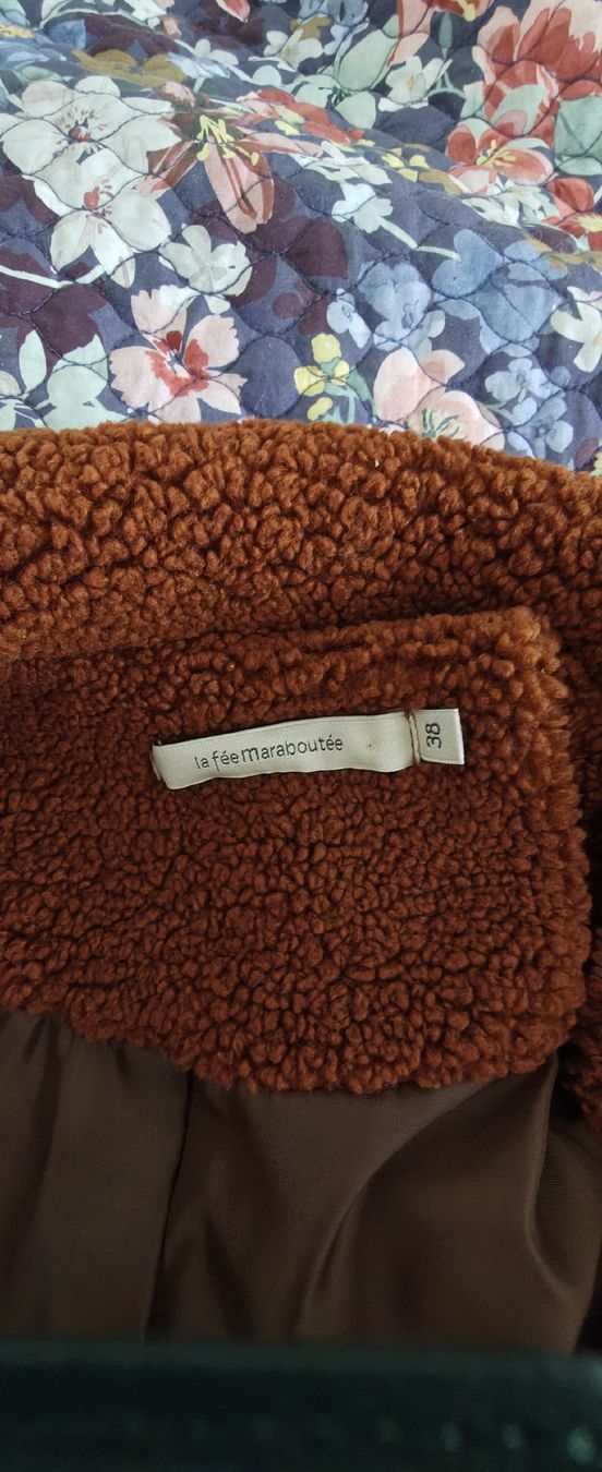 Cappotti: Manteau bouclette marron La Fée Maraboutée chic – Usato da Fribourg venduto da cov_5s7x 5