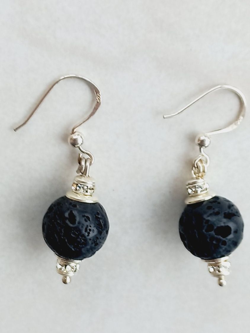Ohrringe & -stecker: Lava Ohrhänger mit je 2 Swarovski Ringen, Silber 925 – Neu und originalverpackt aus Winistorf von acreativ2