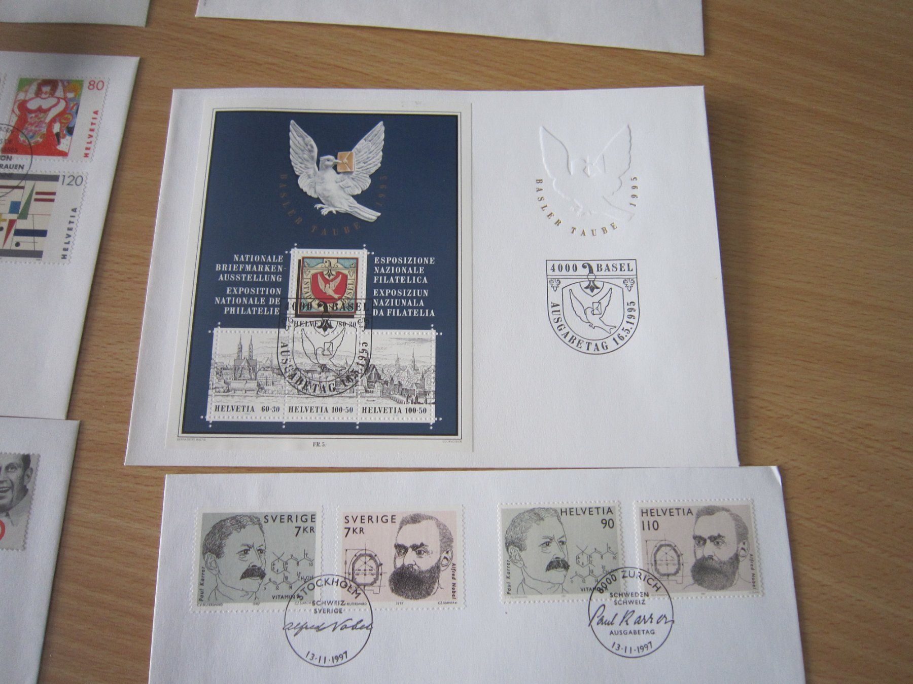 Tutti i francobolli: Lot O1 schöne Grossbriefe FDC – Usato da Giubiasco venduto da sal_9j6w 1