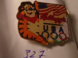 1 Kelloggs USA Olympia Tiger Pin (327)