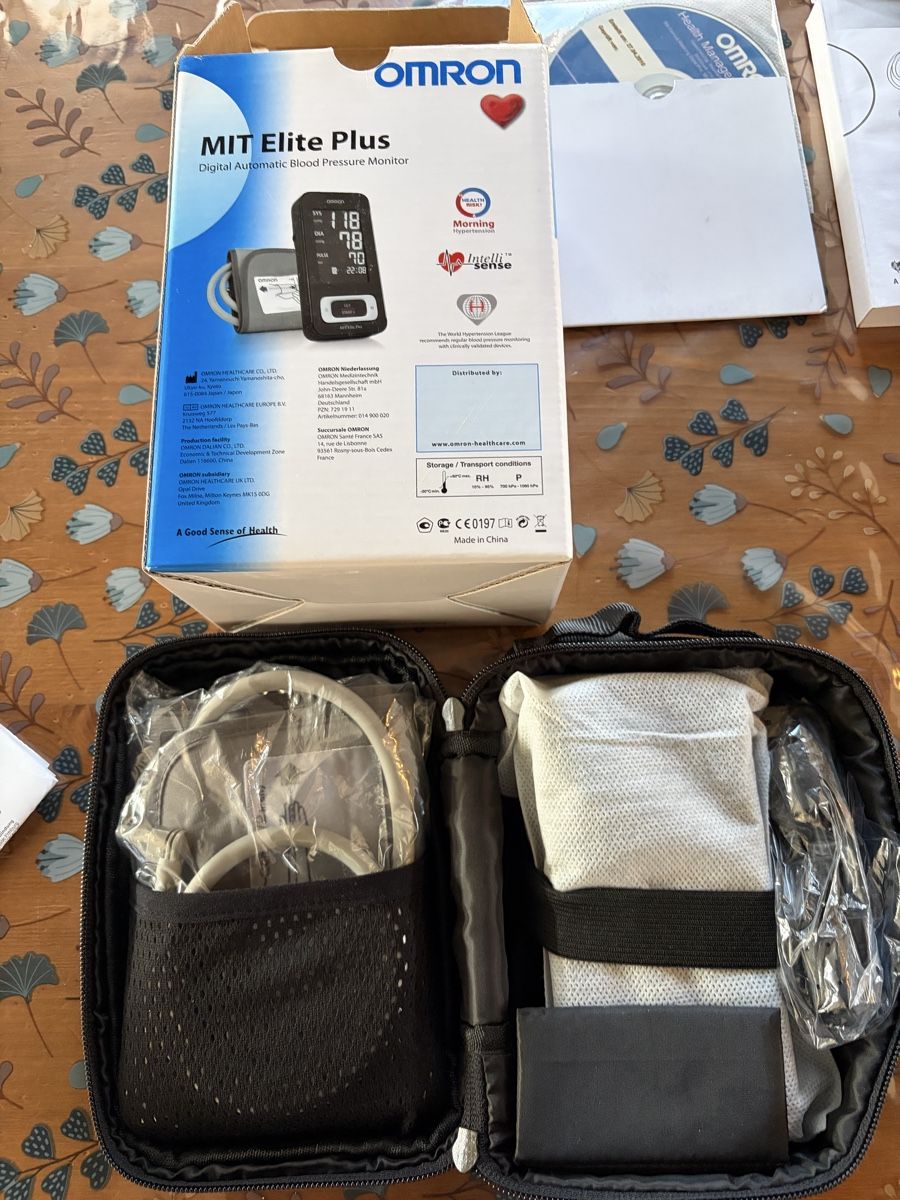 Omron Misurare: Omron MIT Elite Plus misuratore pressione – Usato da Giubiasco venduto da sc-77