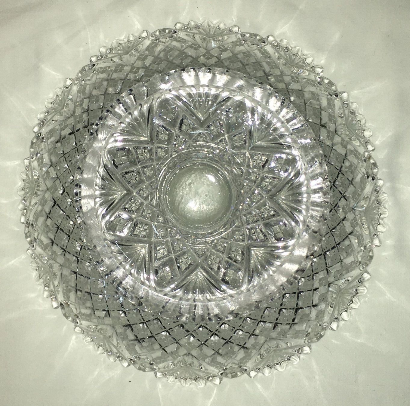 Schalen: Bleikristall-Schale - D 20x H 10 cm – Gebraucht aus Oftringen von Vucki 4