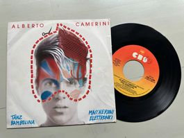 ALBERTO CAMERINI tolle rare Single Tanz Bambolina 80's Italy