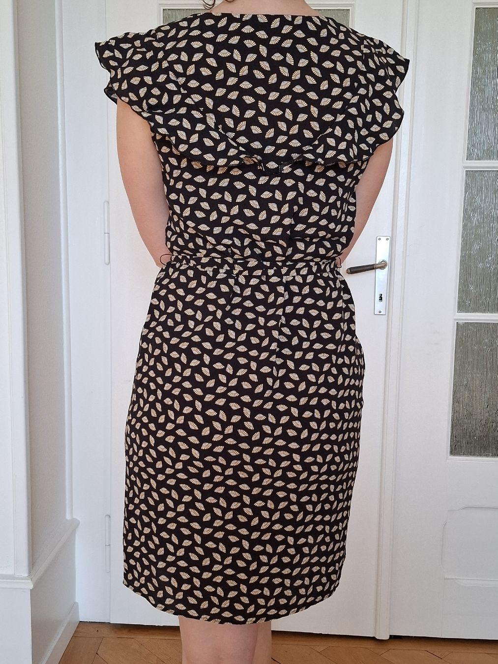 Promod Kleider: Robe Promod noire à motifs - Taille 38 – Gebraucht aus Neuchâtel von FloKo88 1