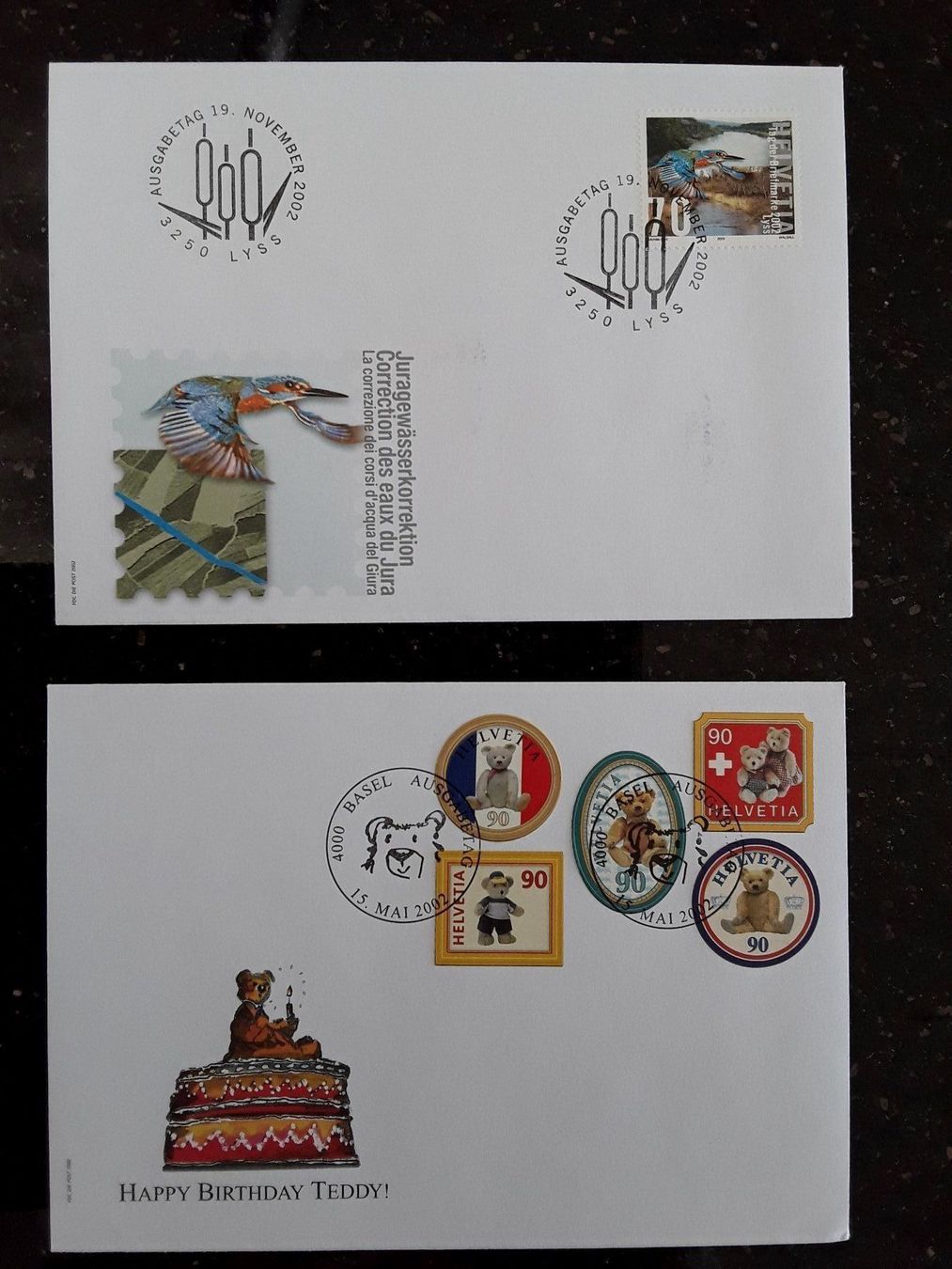 Tutti i francobolli: 5 Briefumschläge FDC 2002 – Usato da Bazenheid venduto da derdelorean01 2